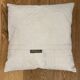 Old canvas cushion woven kilim style, patched