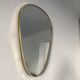 Rearview mirror 55x35cm vintage 1960
