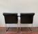 Paire de chaises de bureau en cuir noir par Boss Design