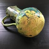 Unique artisanal pitcher