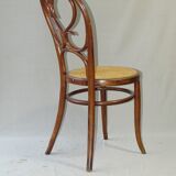Fischel bistro chair Art Nouveau 1880 canne, wood-curved