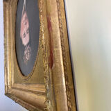 Portrait of a woman from the 19th century.