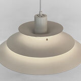 Multi layered pendant light by Kurt Wiborg for Jeka Metaltryk. Denmark 1970s