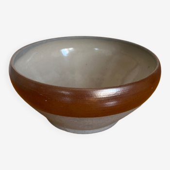 Vintage Digoin stoneware salad bowl model 4