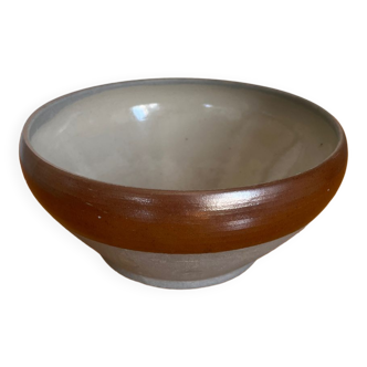 Vintage Digoin stoneware salad bowl model 4