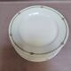 Set of 8 floral decorated porcelain dessert plates GDA Limoges