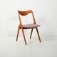 Set of four Swedish “Storken” dining chairs