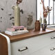 Commode vintage blanche