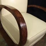 Pair of Art Deco armchairs