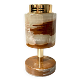 Vintage SAROME Japan Marble Onyx Table Lighter