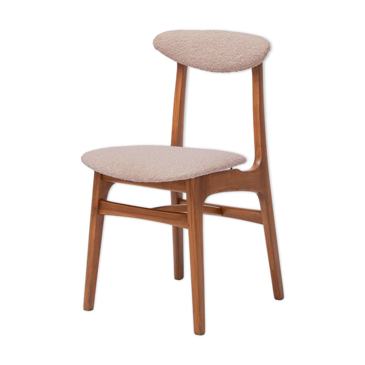 Chaise de salle à manger vintage par Hałas, restaurée