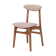Chaise de salle à manger vintage par Hałas, restaurée