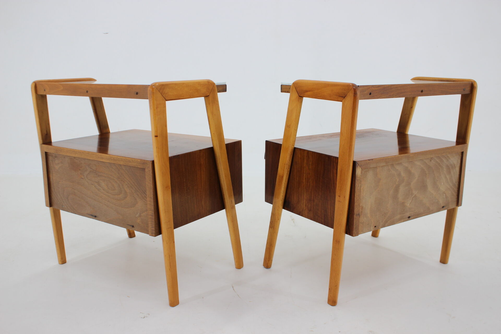 1960s Pair of Bedside Tables by Interier,Czechoslovakia