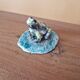 Joanna Hair (1955) Raku glazed ceramic frog