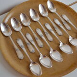 12 tablespoons metal argente orfevre frionnet francois