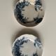 Together two small plates in English porcelain Johnson Bros