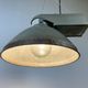 Industrial Factory Pendant Lamp with Frosted Glass Cover, 1970s