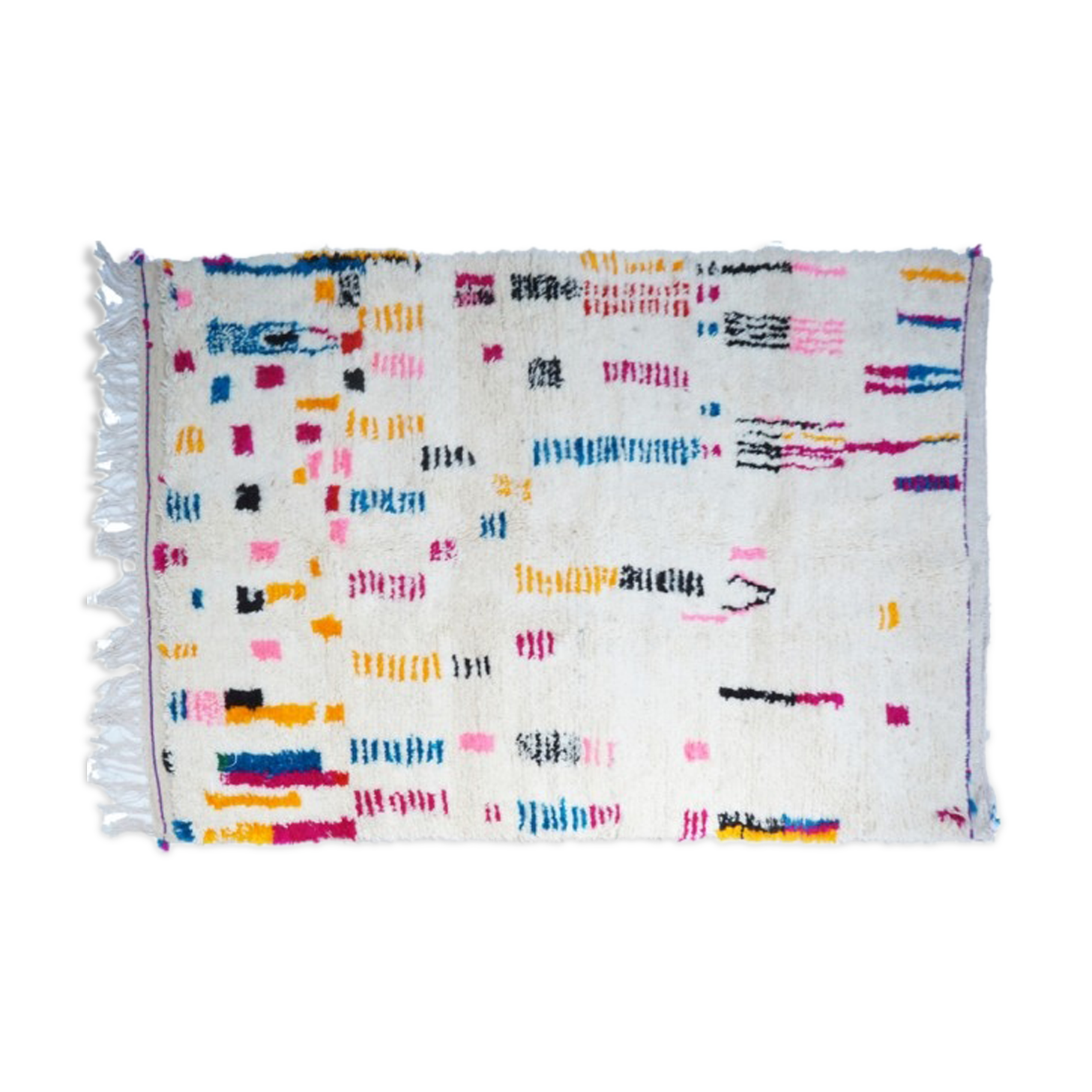 Tapis berbère coloré 236x147cm