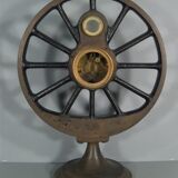 Former clock barometre clock has to poser industrial style form ferri wheel