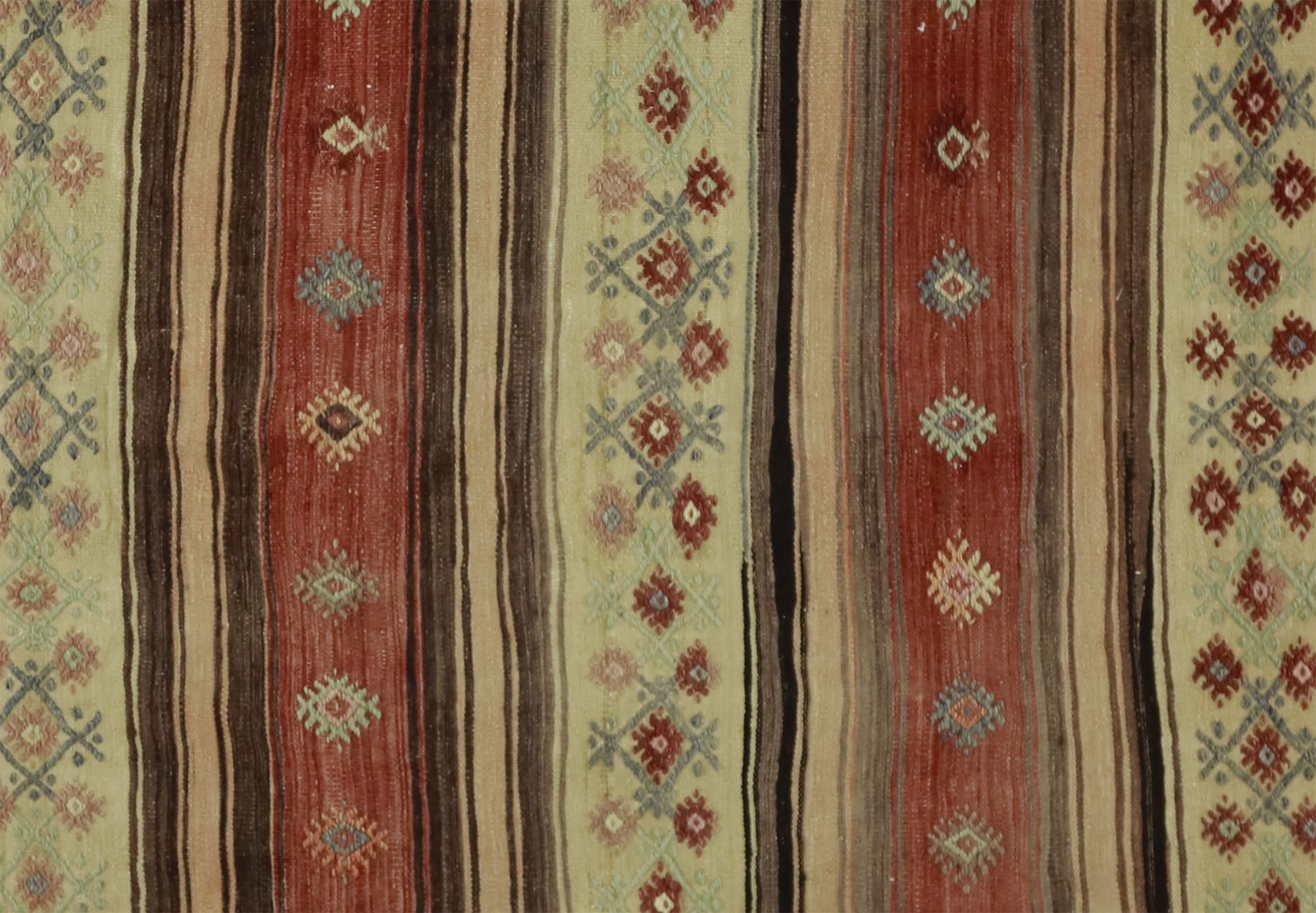 Anatolian handmade kilim rug 437 cm x 187 cm