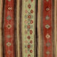Anatolian handmade kilim rug 437 cm x 187 cm