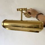Wall light for brass picture lighting