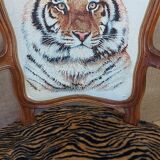 Armchair Louis XV tiger