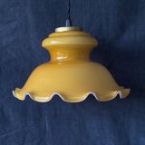 Art Deco opaline pendant light