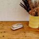 Vintage silver plated butter dish