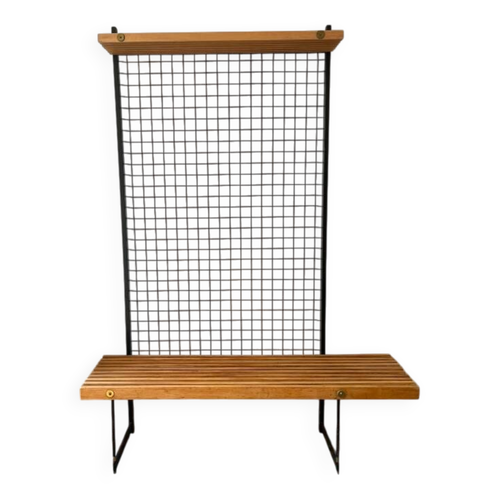 Vintage entrance bench wardrobe