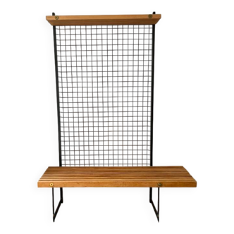 Vintage entrance bench cloakroom