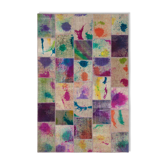 Hand-Knotted Oriental Vintage 200 cm x 300 cm Multicolor Patchwork Rug