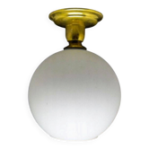 Art Deco style pendant lamp, Poland, 1950s