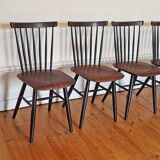 4 chairs vintage Thonet 60s