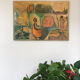 Les filets du destin, O.EFFEN, 1973, technique mixte
