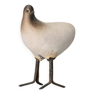 Oiseau sculptural de Gérald Olivier, Suisse vers 1970