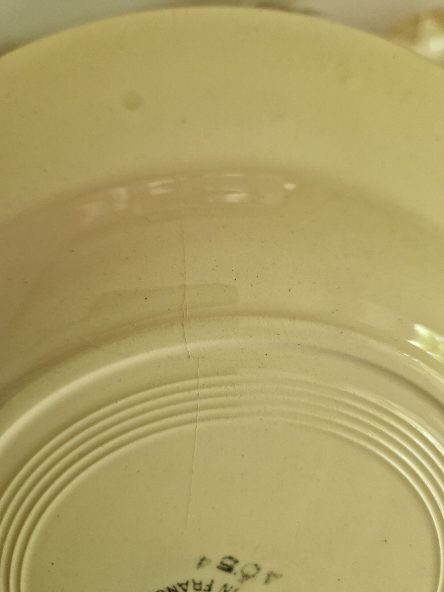 Set of 12 Deep Plates Saint Amand Model 4054