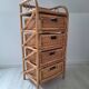 Commode en rotin