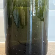 Glass vase bottle