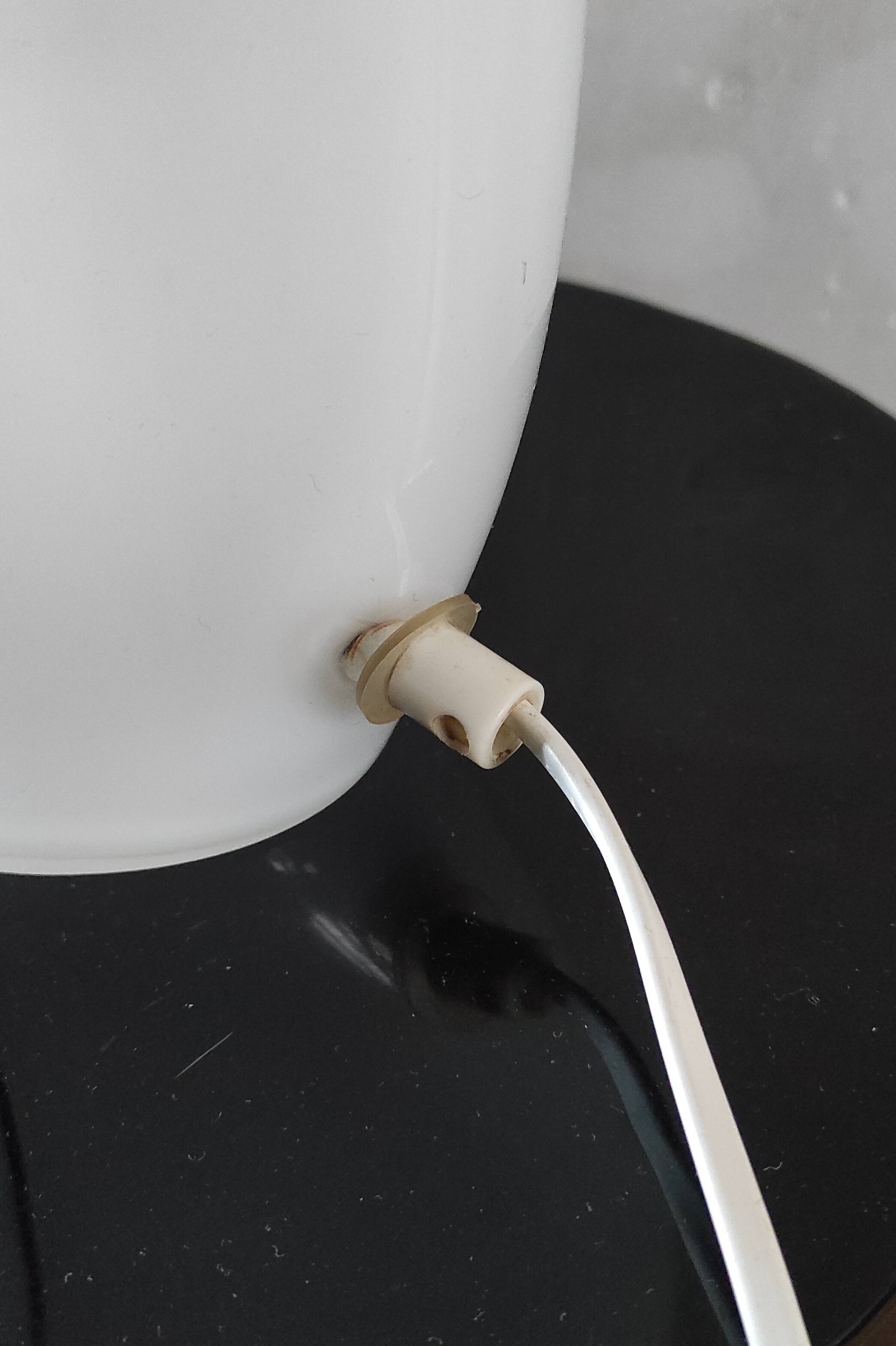 Ghost lamp by Gino Vistosi for Vetreria Vistosi