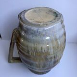 Ceramic pitcher / glazed stoneware 70s