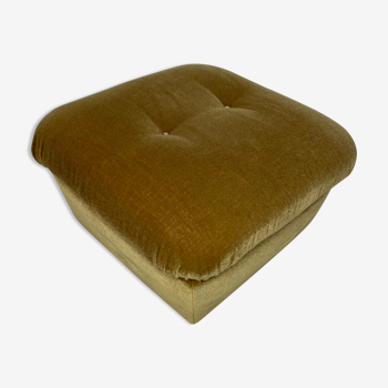 Pouf coffre en velours