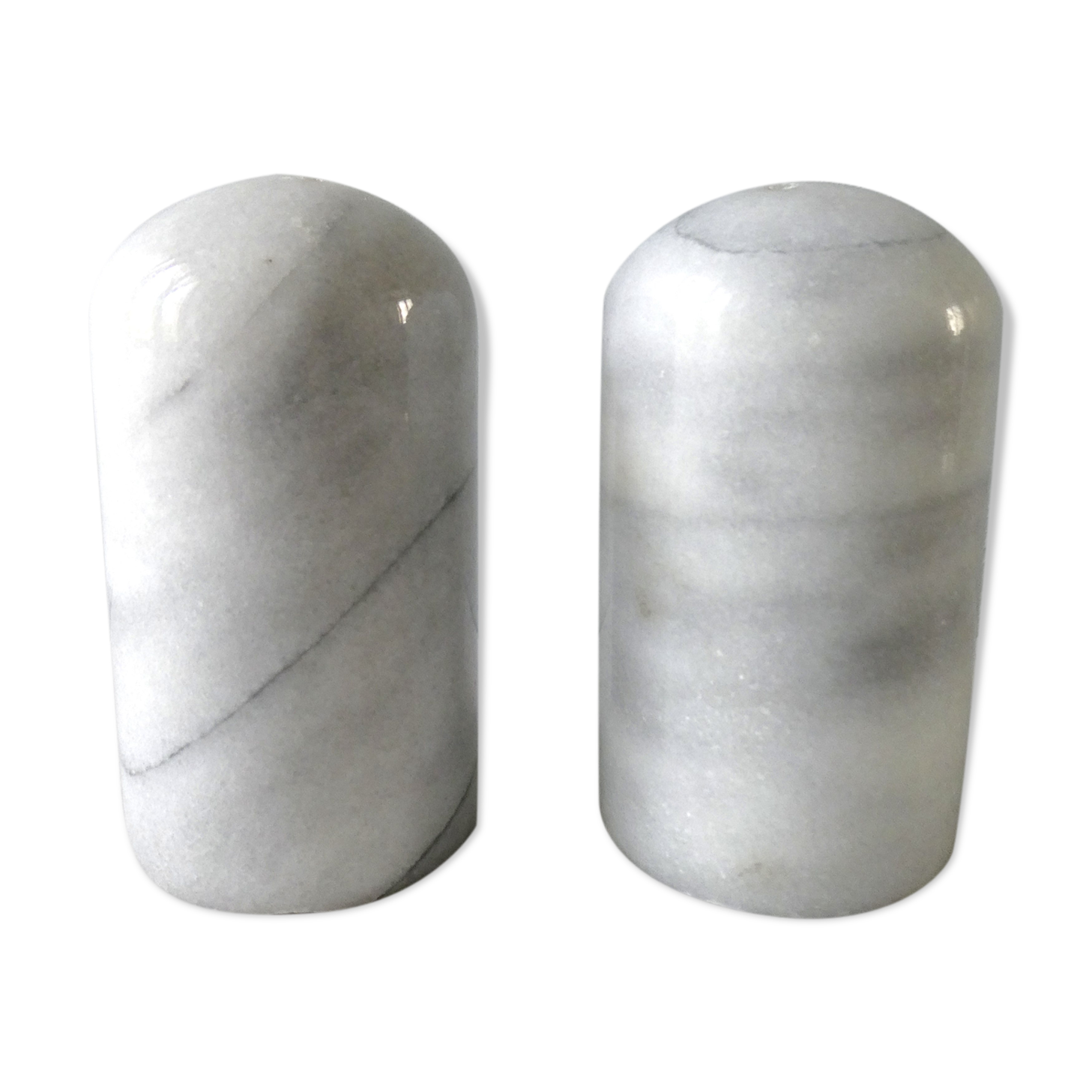 Marble salt and pepper shaker from the 80s