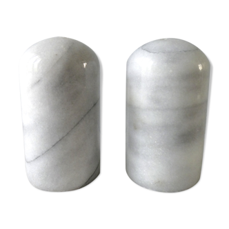 Marble salt and pepper shaker from the 80s