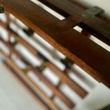 Vintage wall coat rack hooks circa