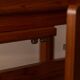 Vintage folding pine service trolley, 1970s