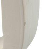 Space age Q letter shaped ceramic vase, Marcel Radureau France 1970