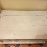 Wooden chest bench