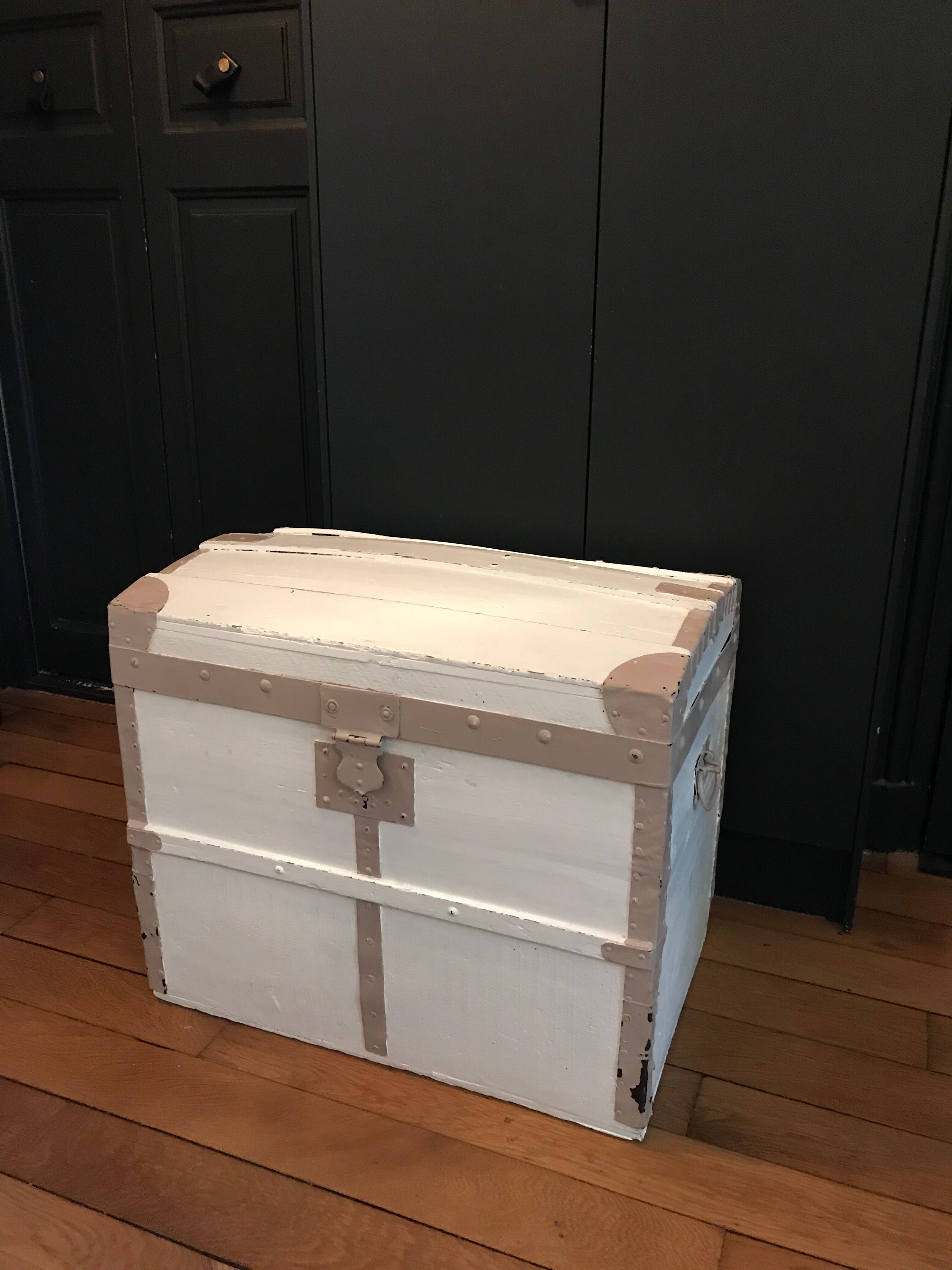 Ancient wooden trunk