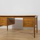 Mid-Century Oak Executive Desk, Denmark, 1960s